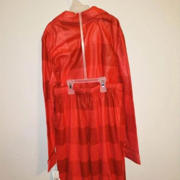 Target boy girl pajama set size 10 red checkered 2 Piece - Picture 4 of 6